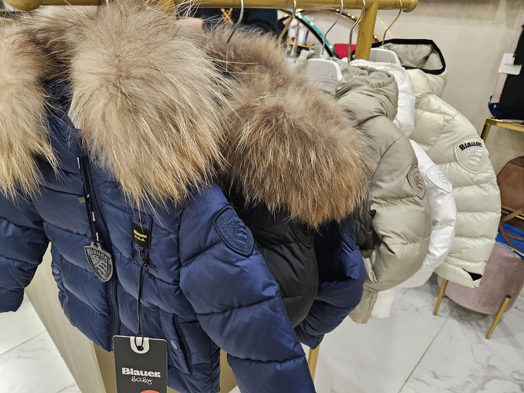 Collezione Blauer piumini